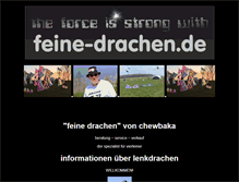 Tablet Screenshot of feine-drachen.de